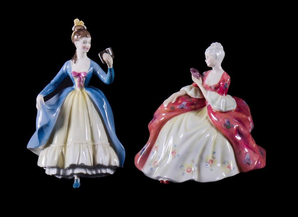 Royal Doulton Figurines Wistful & Leading Lady Royal Doulton Ceramics