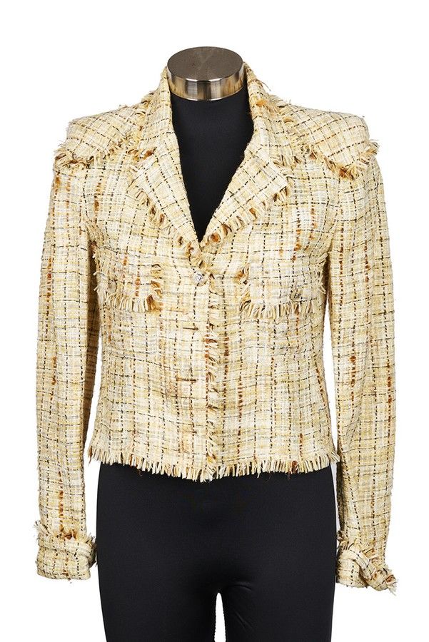 Chanel, Boucle jacket, with panelled shoulders, two breast… Uniforms