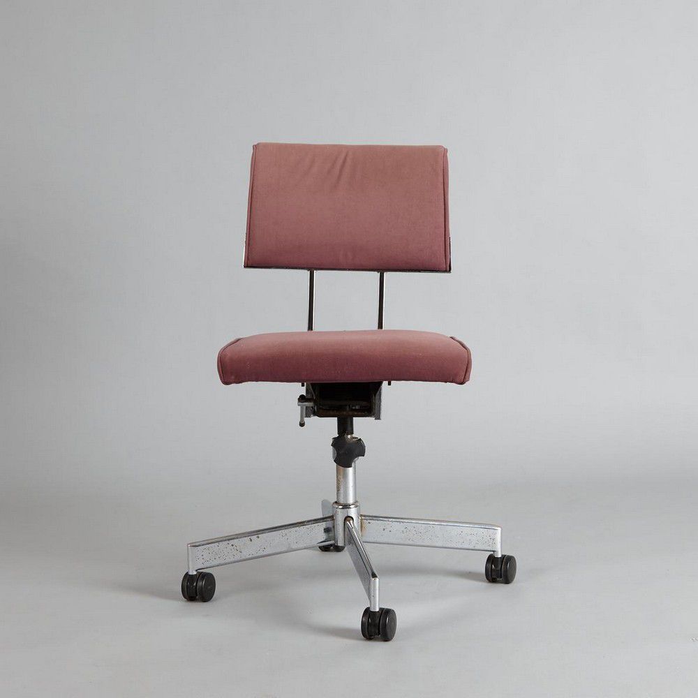 Vintage Purple Feltex Harter Office Chair Rugs & Carpets Textiles