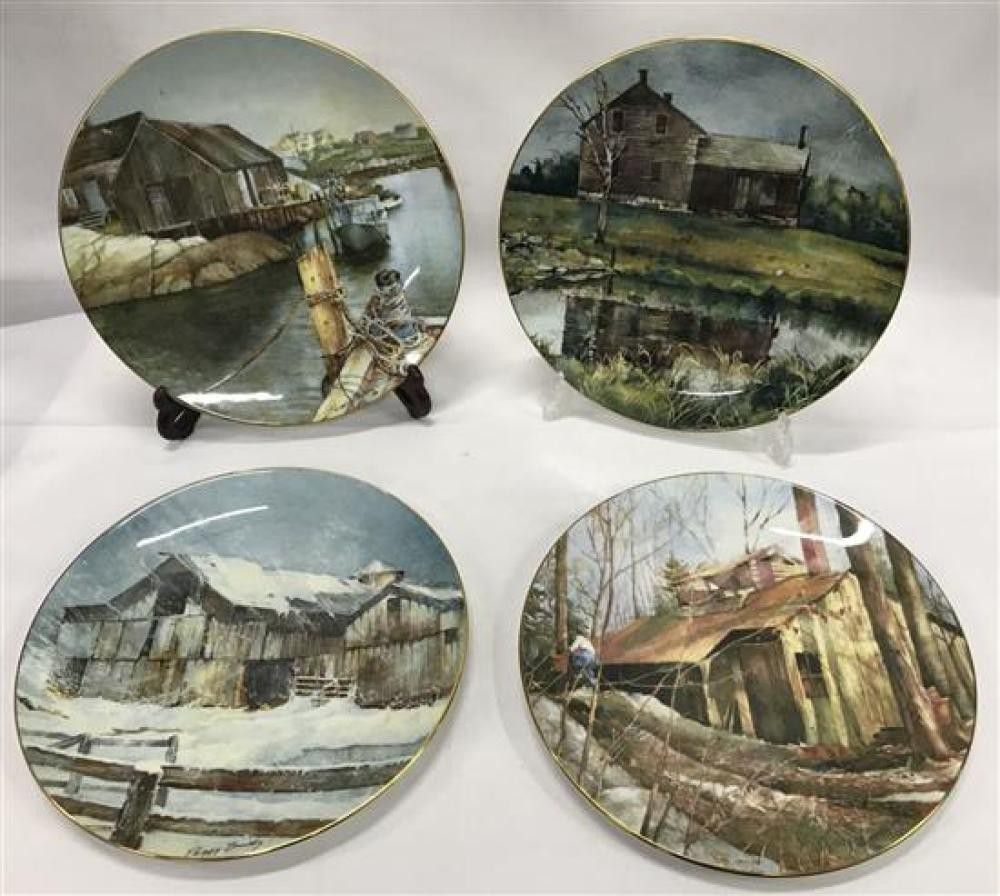 Peggy Wood's Aged in Wood Collectors Plates Set Royal Doulton Ceramics