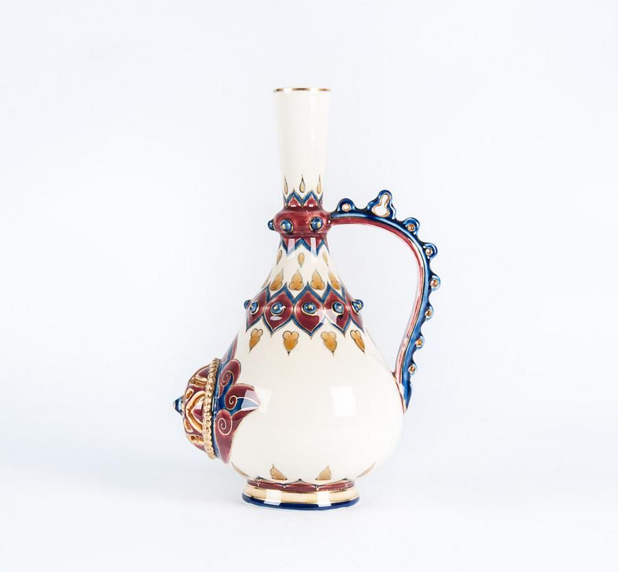 Zsolnay Porcelain Ewer Vase 28 cm Zsolnay Ceramics