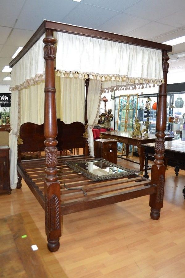 Antique mid 19th century Australian Colonial cedar four