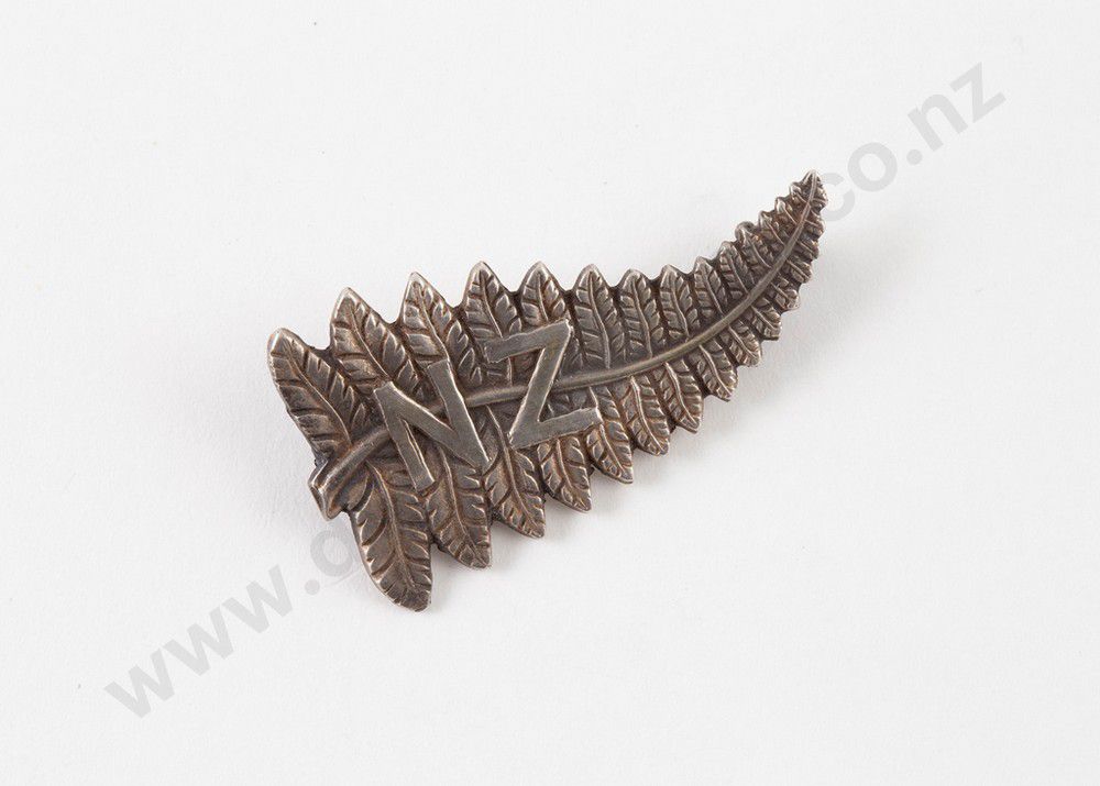 NZ Fern Brooch Gratitude for Elingamite Fundraising Support Brooches