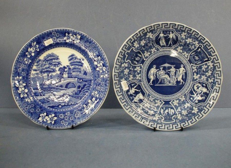 Copeland Spode Dinner Plates Tower & Greek Patterns Spode/Copeland