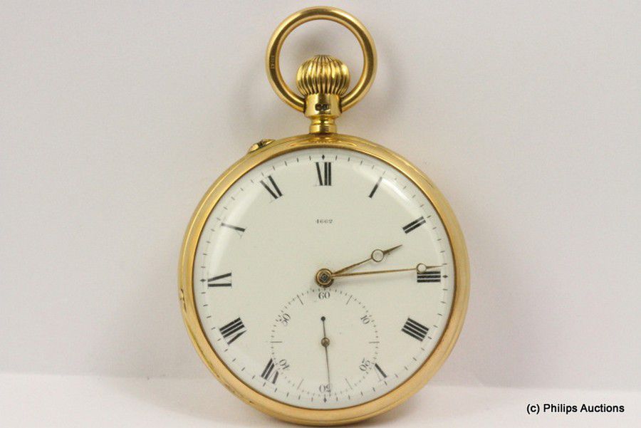 James McCabe London 18ct Gold Pocket Watch Watches Pocket & Fob
