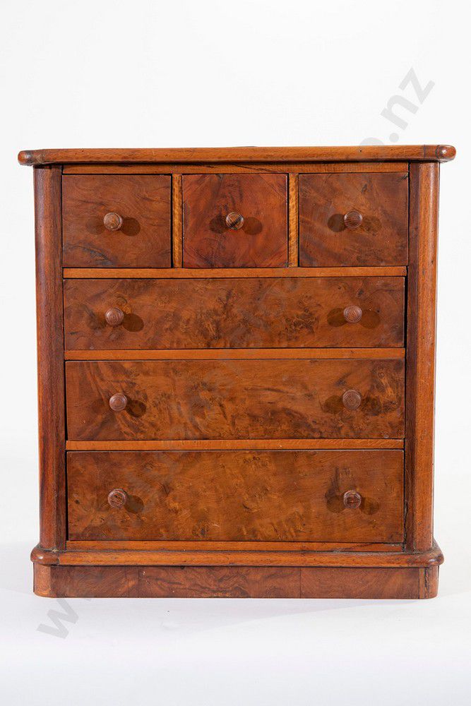 Miniature Kauri & Rewarewa Chest of Drawers Chests of Drawers Furniture