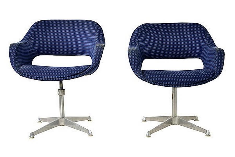 1960s Framac Office Chairs with Icf Design United States Furniture