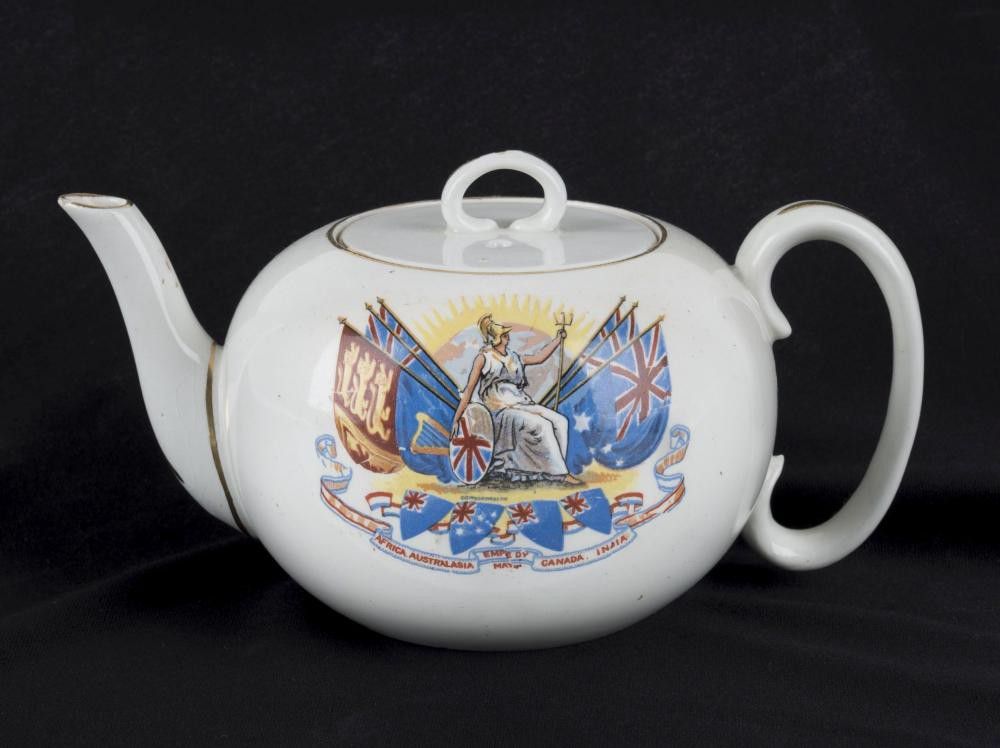 Royal Doulton Empire Day Teapot Royal Doulton Ceramics