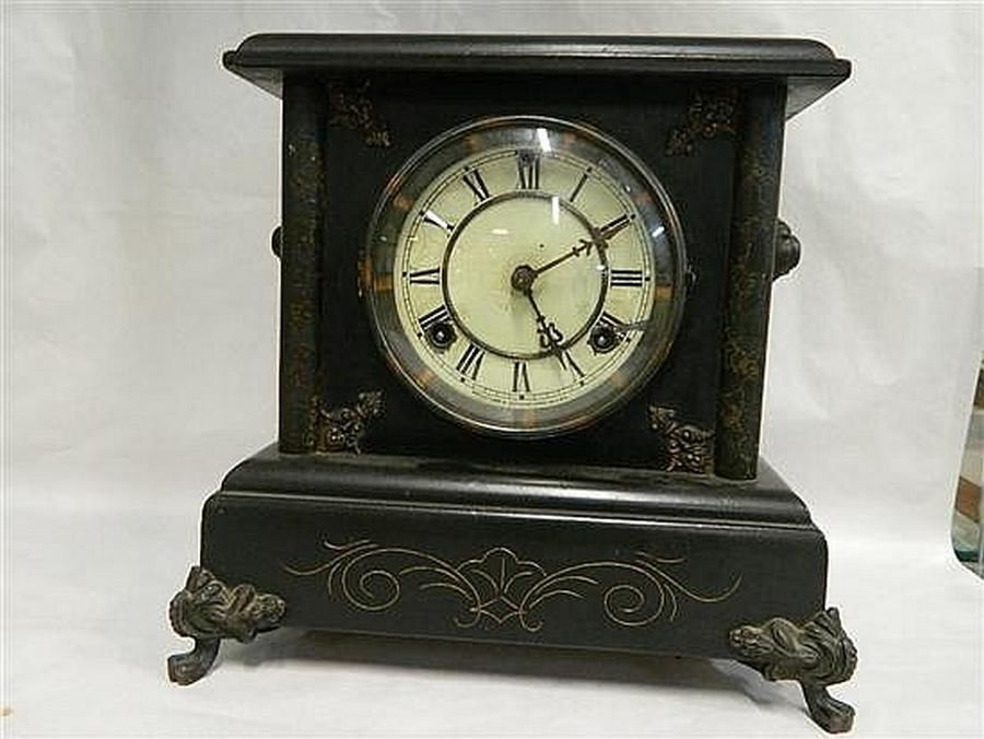 Waterbury Devore Mantle Clock 1904 American Antique Clocks Mantle