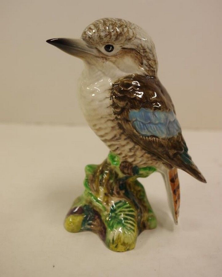 Beswick Kookaburra Figurine with Label, 14cm High Beswick Ceramics