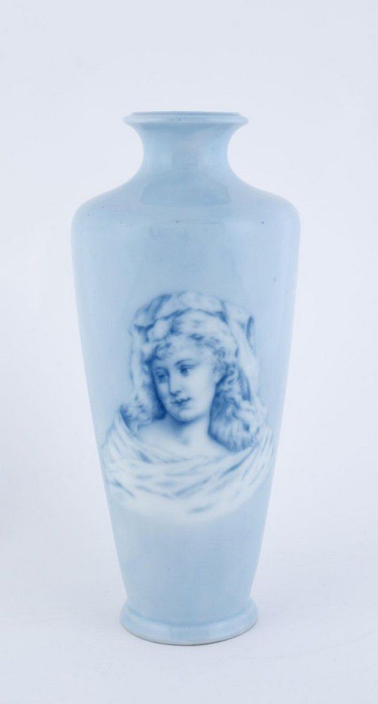 Rosenthal Copenhagen Porcelain Vase with Cherubs & Portraits European