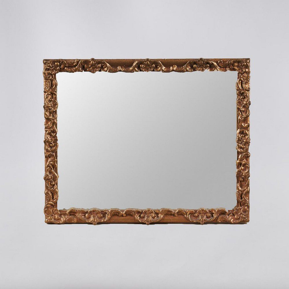 Gilded Wooden Mirror 41x52cm Mirrors Overmantlel/Wall/Consoles