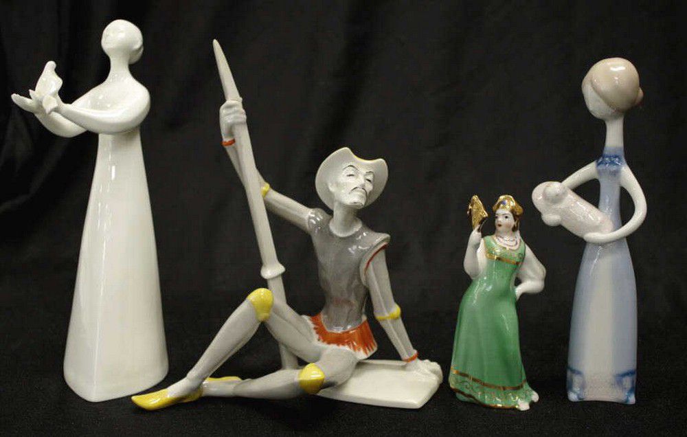 European Porcelain Figurine Collection Royal Doulton Ceramics