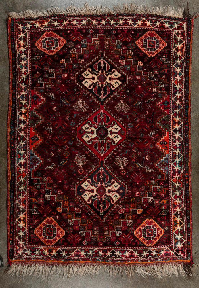 20th Century Persian Rug (163 x 118 cm) Rugs & Carpets Textiles & Fabrics