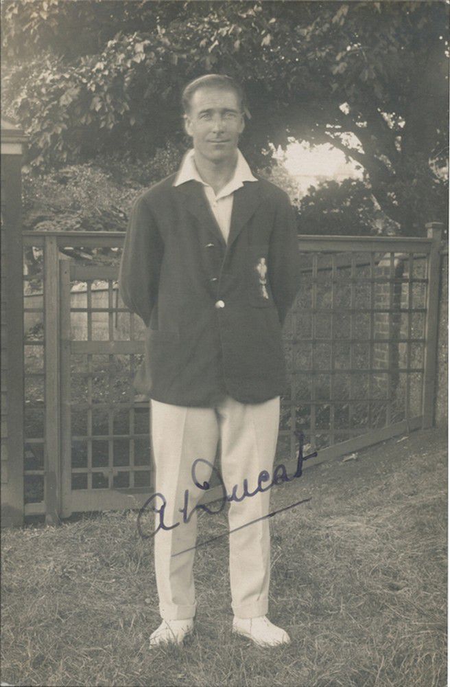 Andy Ducat Dual Sport Athlete Sporting Cricket Memorabilia