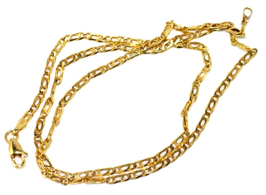 18ct Gold Chain 45cm Length, 7.5gms Necklace/Chain Jewellery