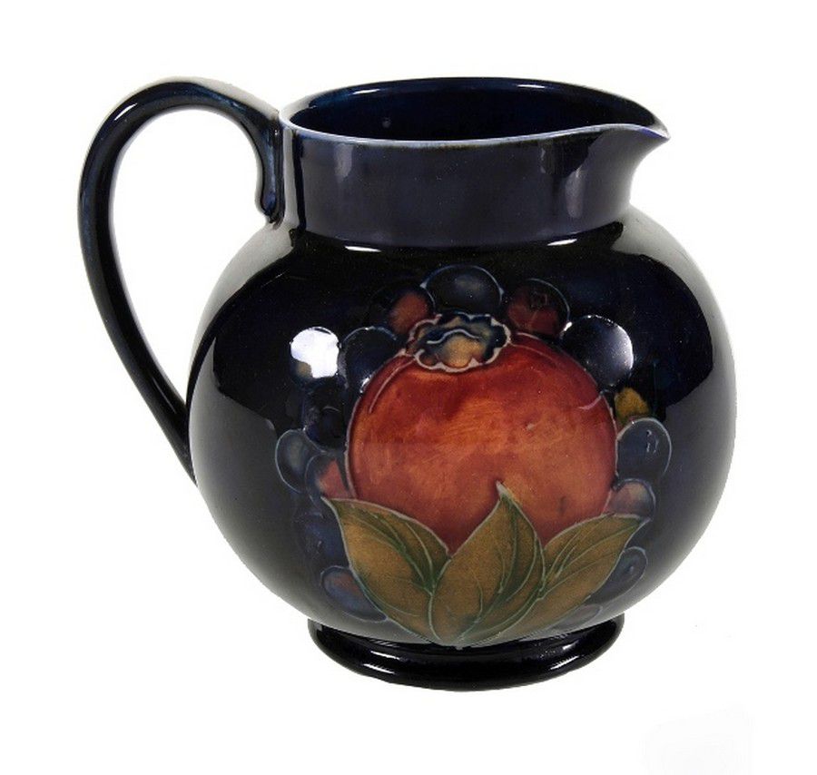 Moorcroft Pomegranate Jug, 11.5cm Height Moorcroft Ceramics