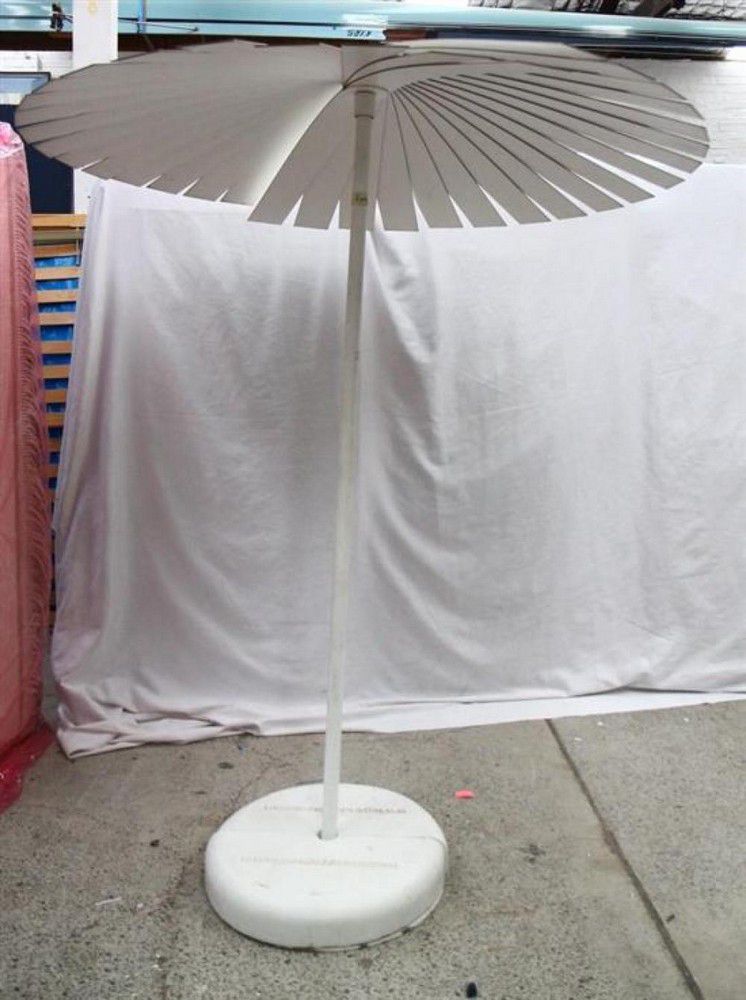 Foldable Outdoor Fan Umbrella 210cm Height, 170cm Diameter Fans