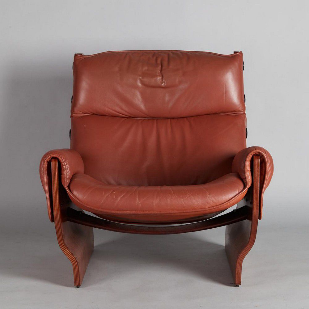 Borsani's MidCentury 'Canada' Lounge Chair European Furniture