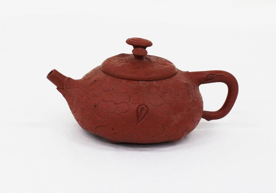 Yixing Teapot with Seal Marks Ceramics Chinese Oriental