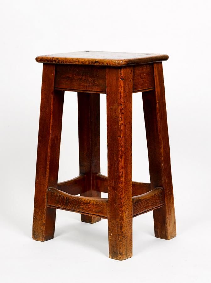 Australian Cedar Work Stool 60cm Height Seating Stools Furniture