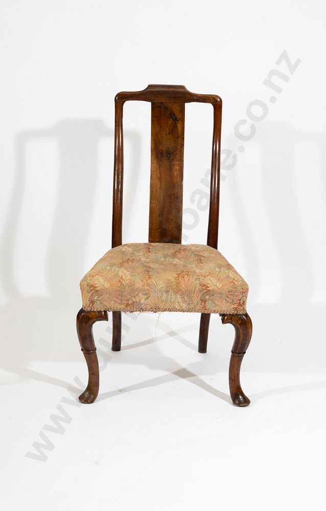 French Provincial Fruitwood Dining Chair with Cabriole Legs Seating