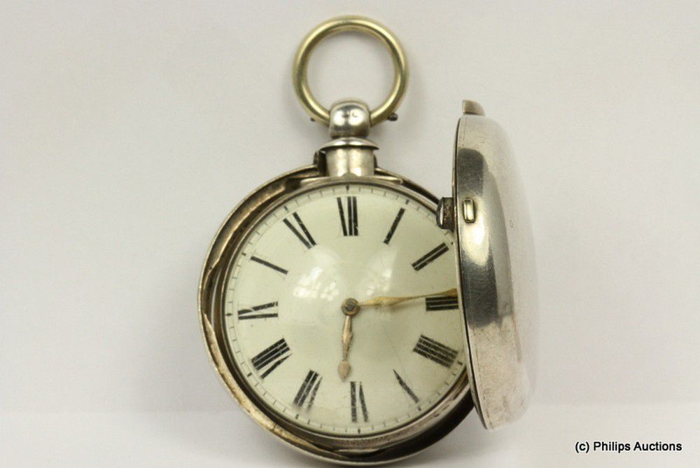 1855 London Silver Pocket Watch by William Carter Watches Pocket
