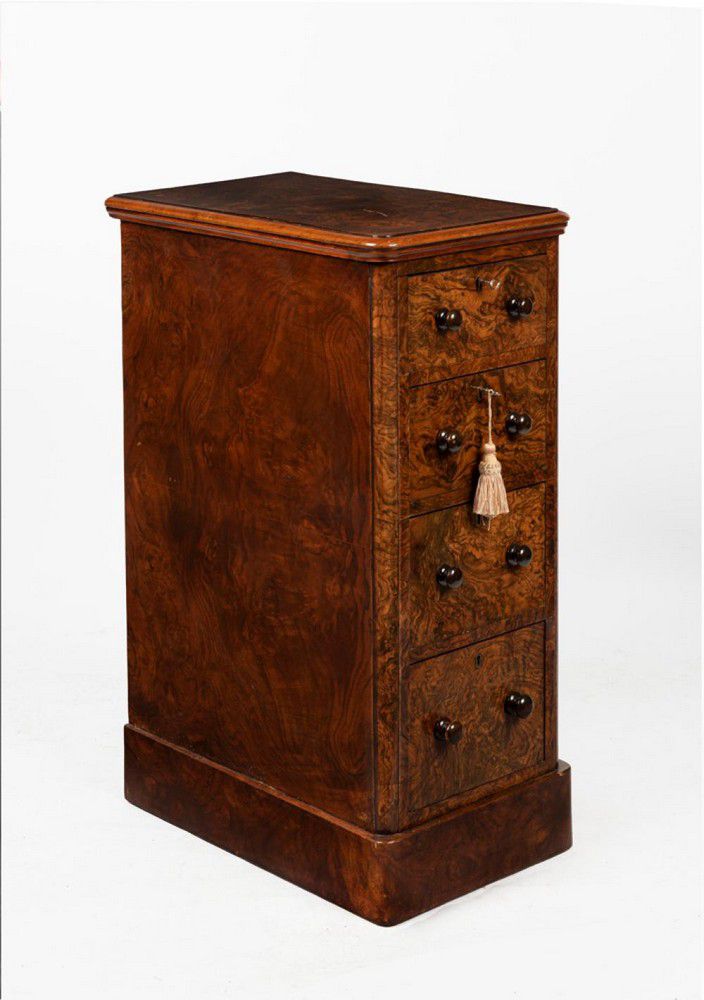 Victorian Walnut Tallboy Chest of Drawers Chests of Drawers Furniture