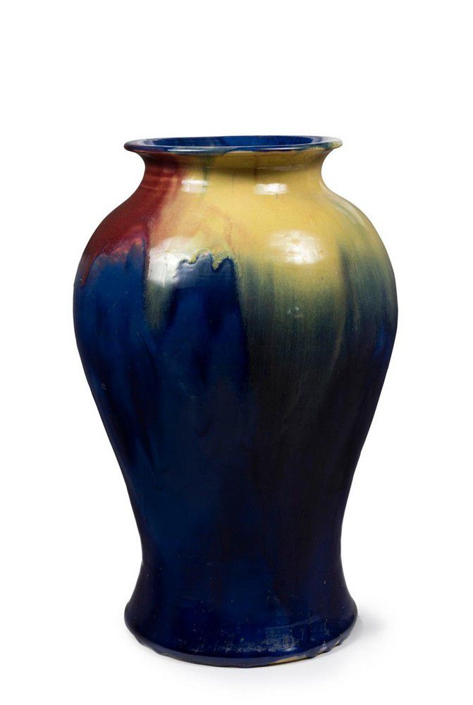 Remued Australian pottery vase of impressive proportions, early… Remued Ceramics