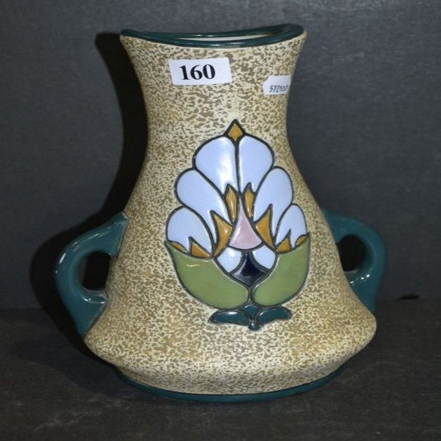 Large Czech Amphora Vase Amphora porcelain Ceramics