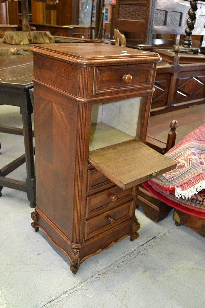 French Louis XV Nightstand Bedside Furniture