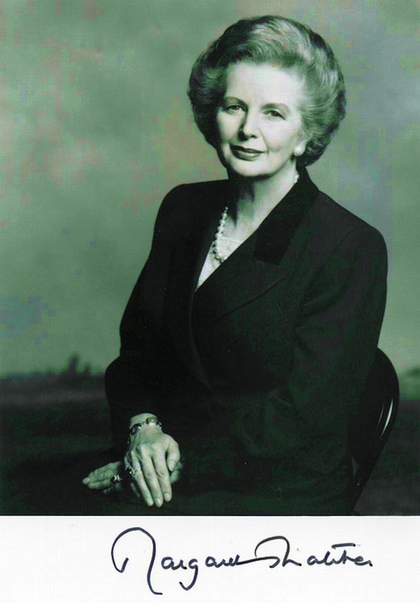 Margaret Thatcher (19252013) Prime Minister of the United… Autographs Memorabilia