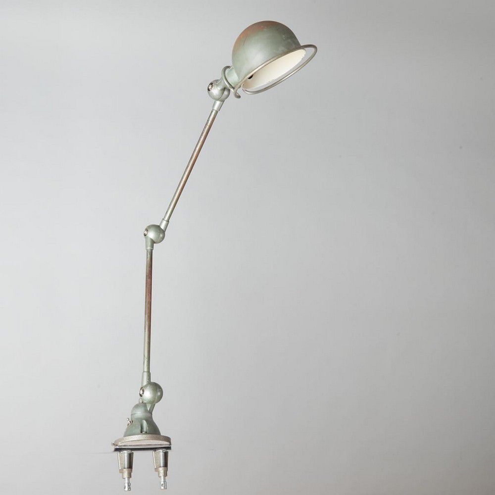 Jielde Vintage Articulated Clamp Lamp 110cm Length Lamps Table