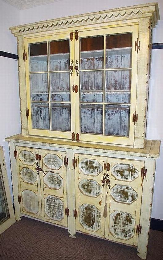 Rustic Kitchen Dresser Spacious Storage Solution Dressers Furniture