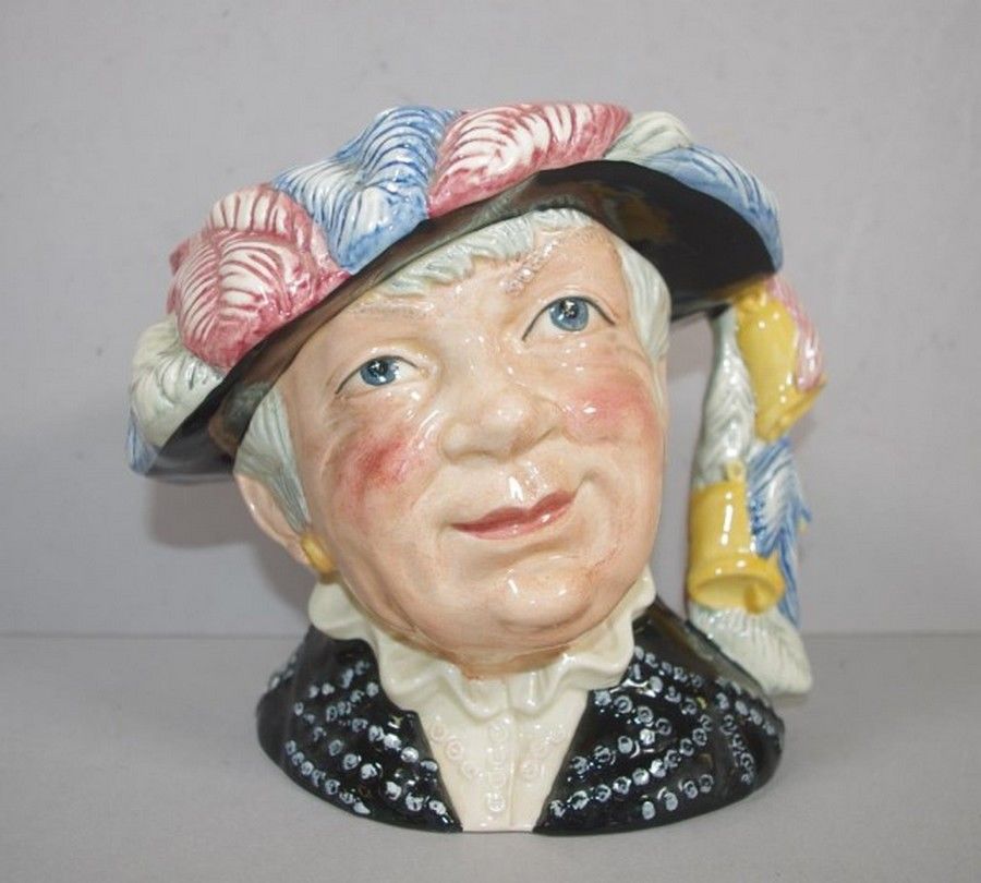 Royal Doulton Pearly Queen Character Jug (18cm) Royal Doulton Ceramics
