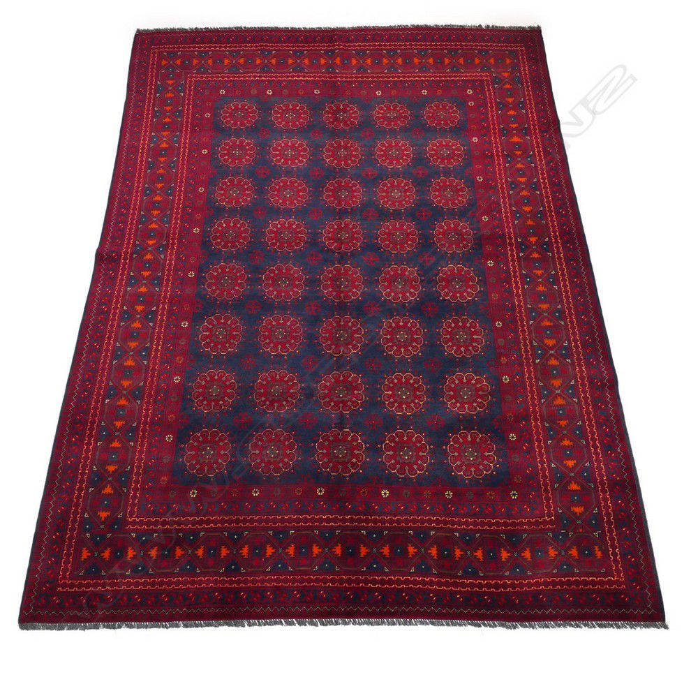 Geometric Bukhara Carpet, 295 x 200 cm Rugs & Carpets Textiles