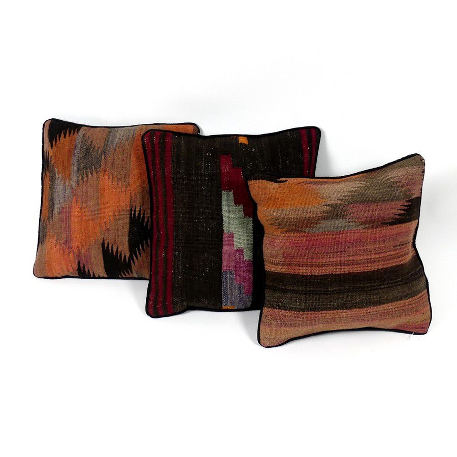 Eclectic Kilim Cushions Collection Rugs & Carpets Textiles & Fabrics