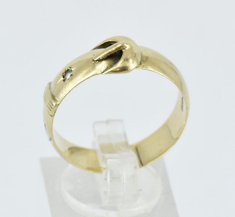 9ct Gold Belt Ring with Spinels Rings Jewellery