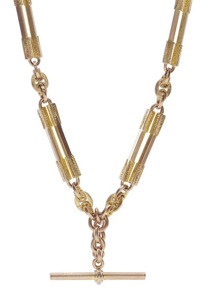 William Drummond & Co 9ct Gold Fob Chain Necklace/Chain Jewellery