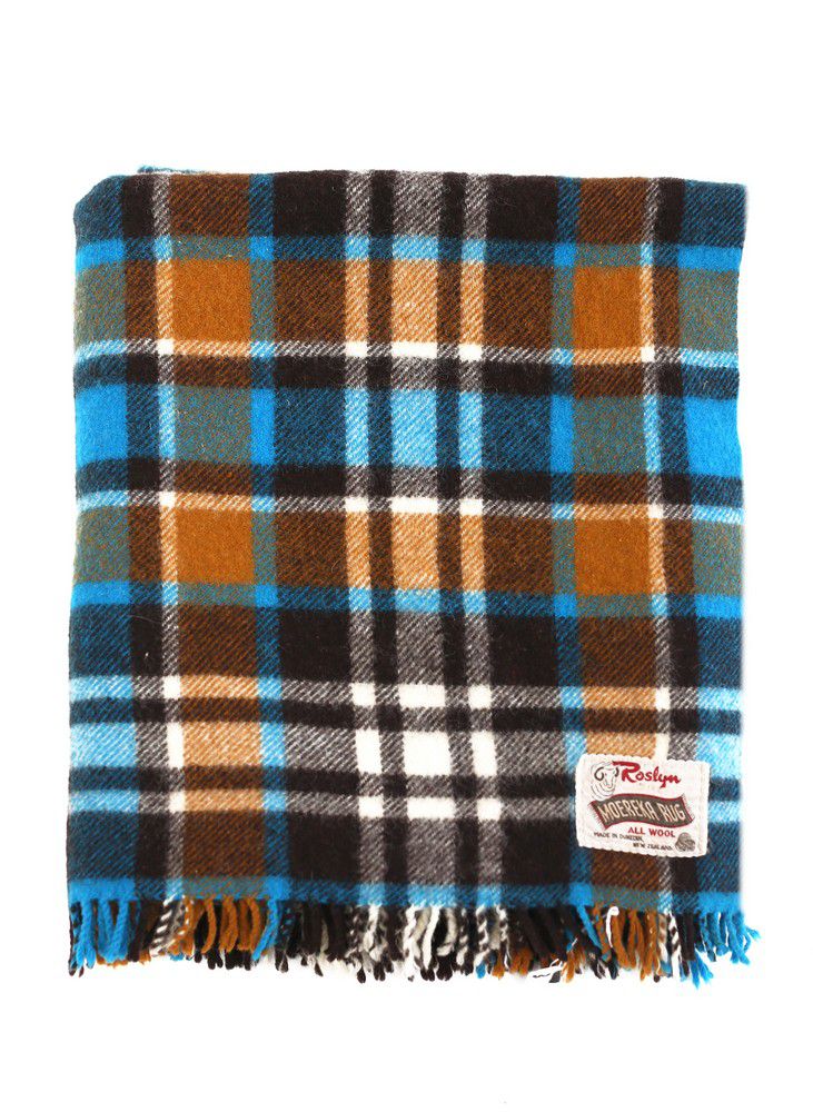 Plaid Wool Rug from Dunedin Rugs & Carpets Textiles & Fabrics