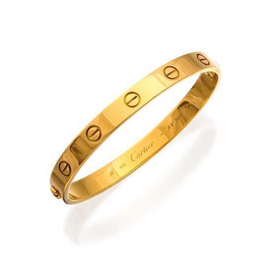 Cartier Love Bangle with Screwhead Motifs Bracelets/Bangles Jewellery
