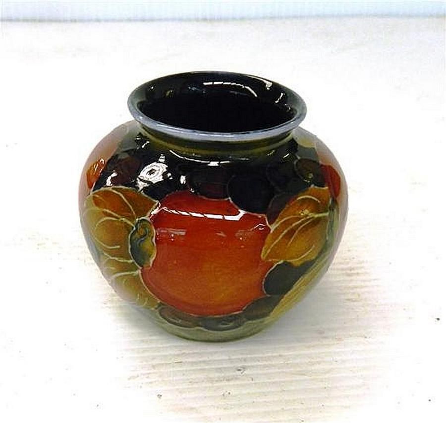 Miniature Moorcroft Vase 8cm Moorcroft Ceramics