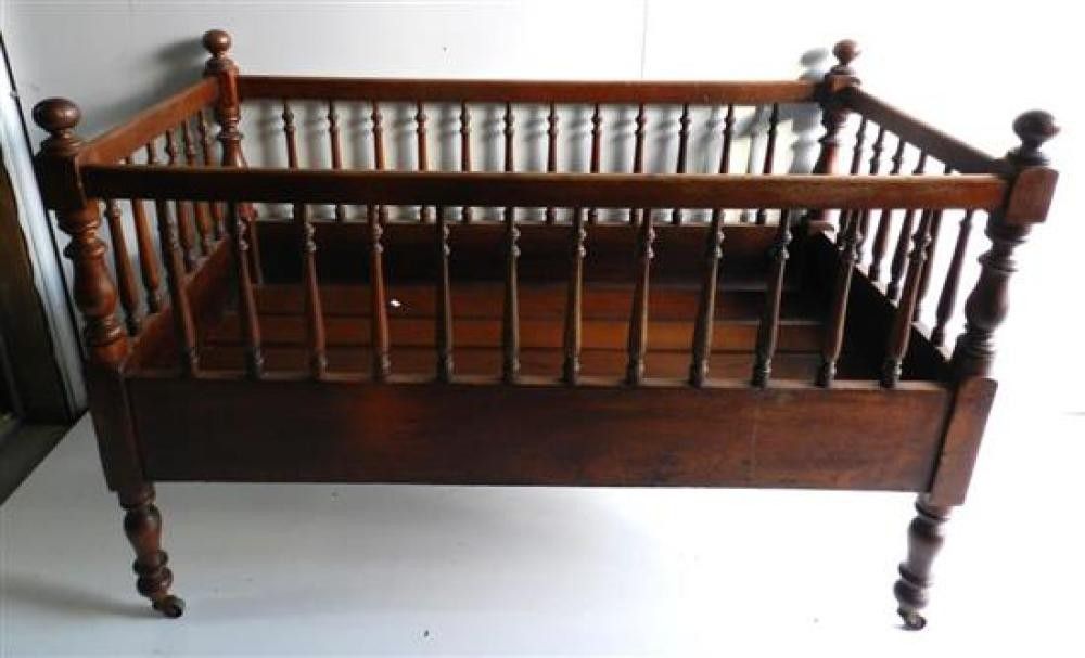 Antique Australian Cedar Children's Cot, c.1870 Beds & Cots Furniture