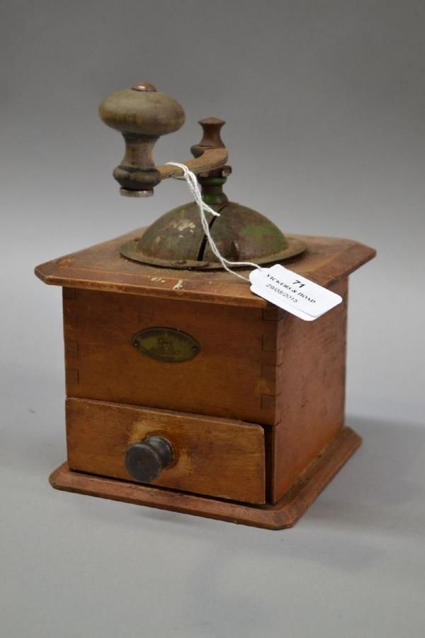 Vintage Peugeot Coffee Grinder from France Kitchenalia Coffee