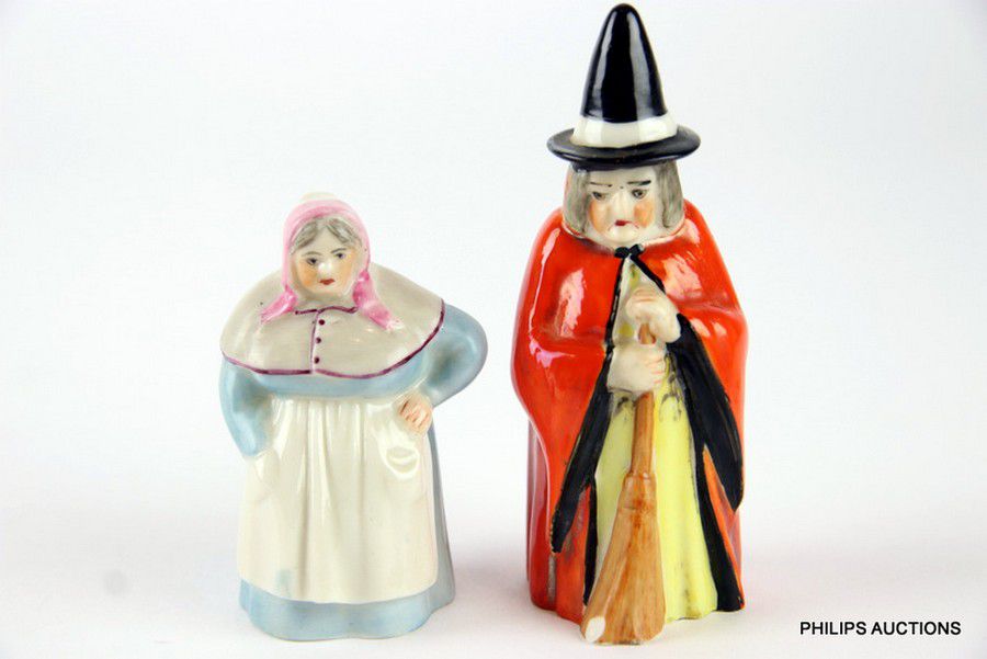 Royal Worcester Porcelain Candle Snuffers Novelty Characters Royal