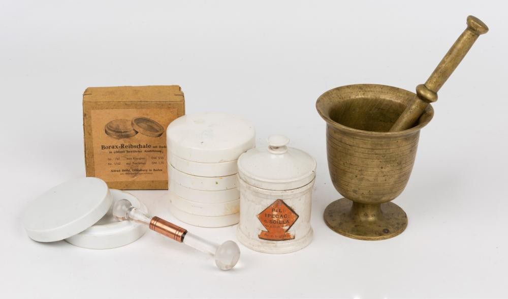 Vintage Chemist's Utensils Collection zOther German Ceramics