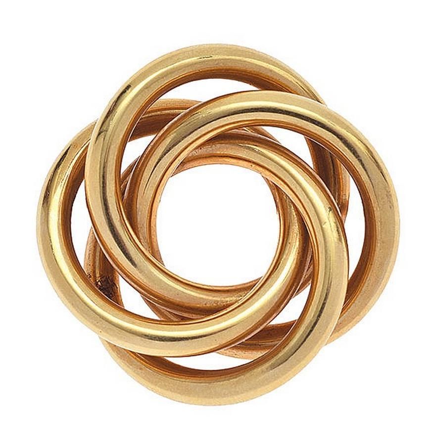 Tiffany & Co 14ct Gold Knot Brooch (14.3g) Brooches Jewellery