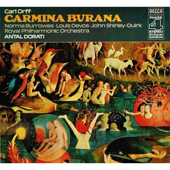 Carl orff carmina burana by Norma Burrowes; Devos; ShirleyQuirk; Rpo