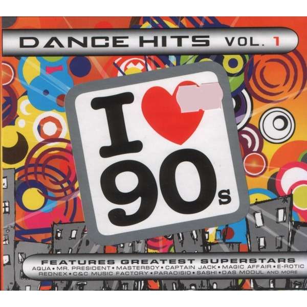Dance hits vol. 1 ( i love 90s ) by Various, CD x 2 with techtone11 Ref117598614