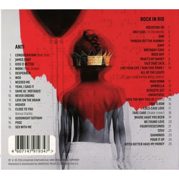 Rihanna Anti Vinyl Record Rihanna Age Albums